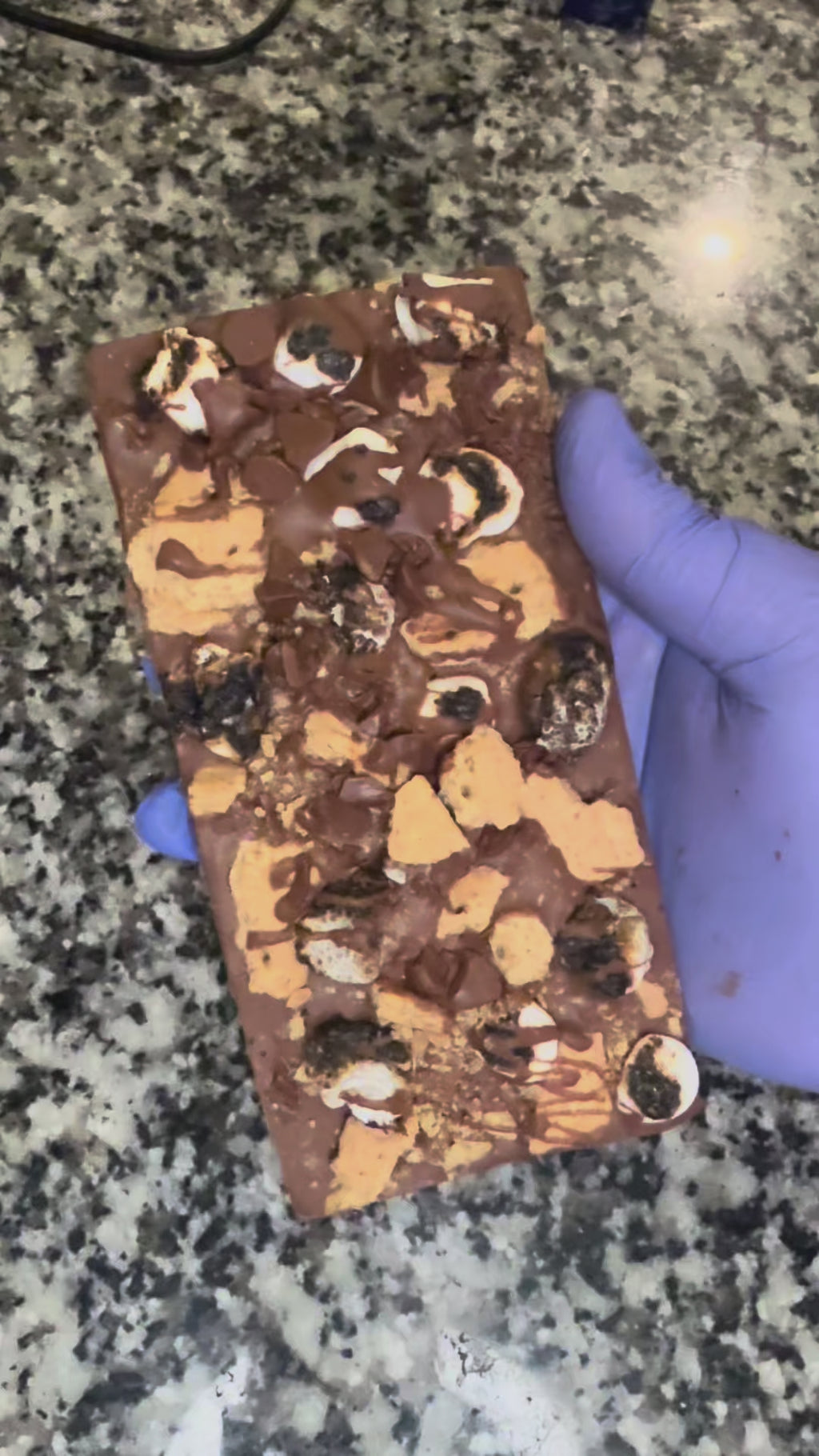 Loaded smores chocolate bars